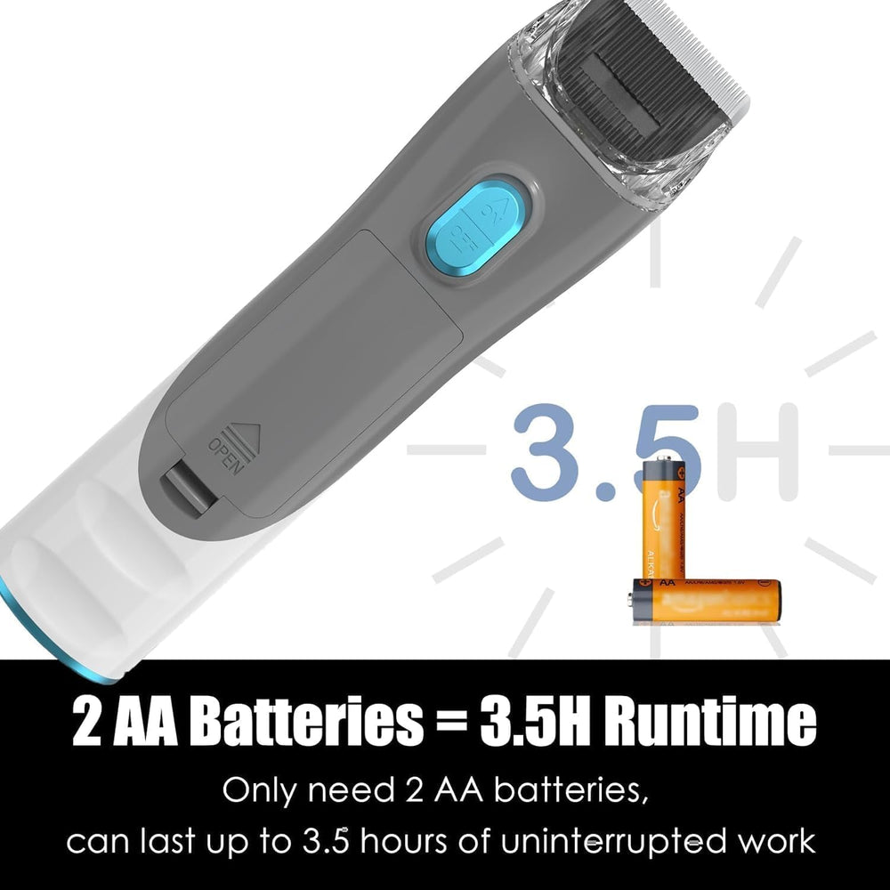 PROMOMO three-suction-level system adapts to coat and mood.