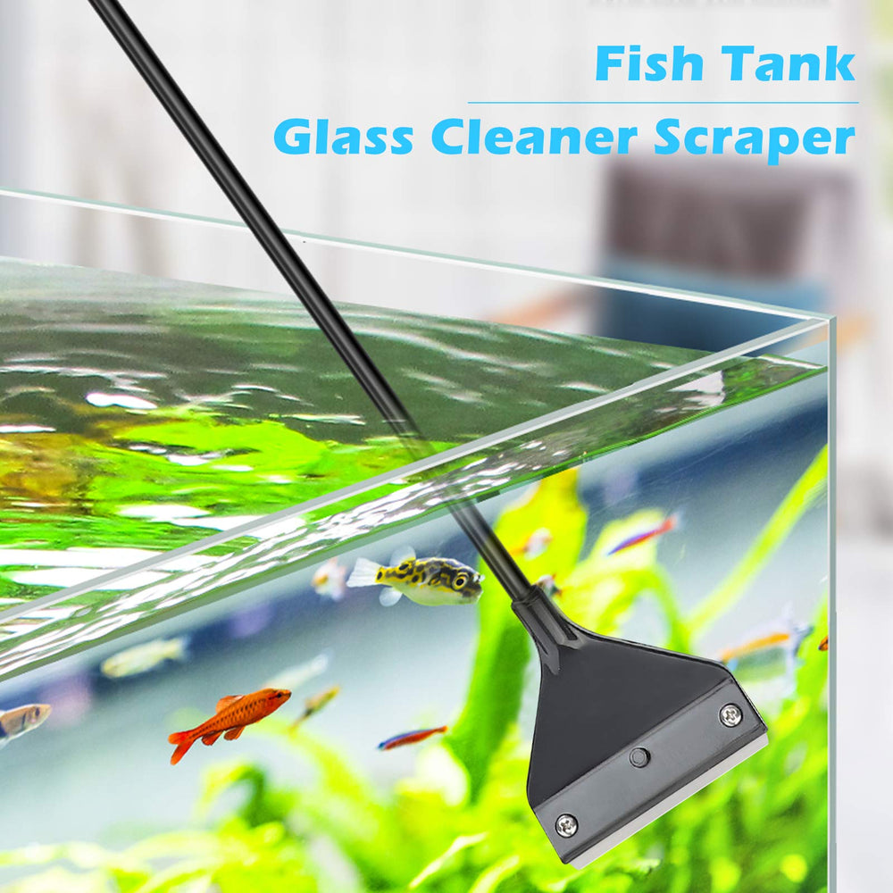 Pronetcus algae scraper shows replaceable blades for easy maintenance.