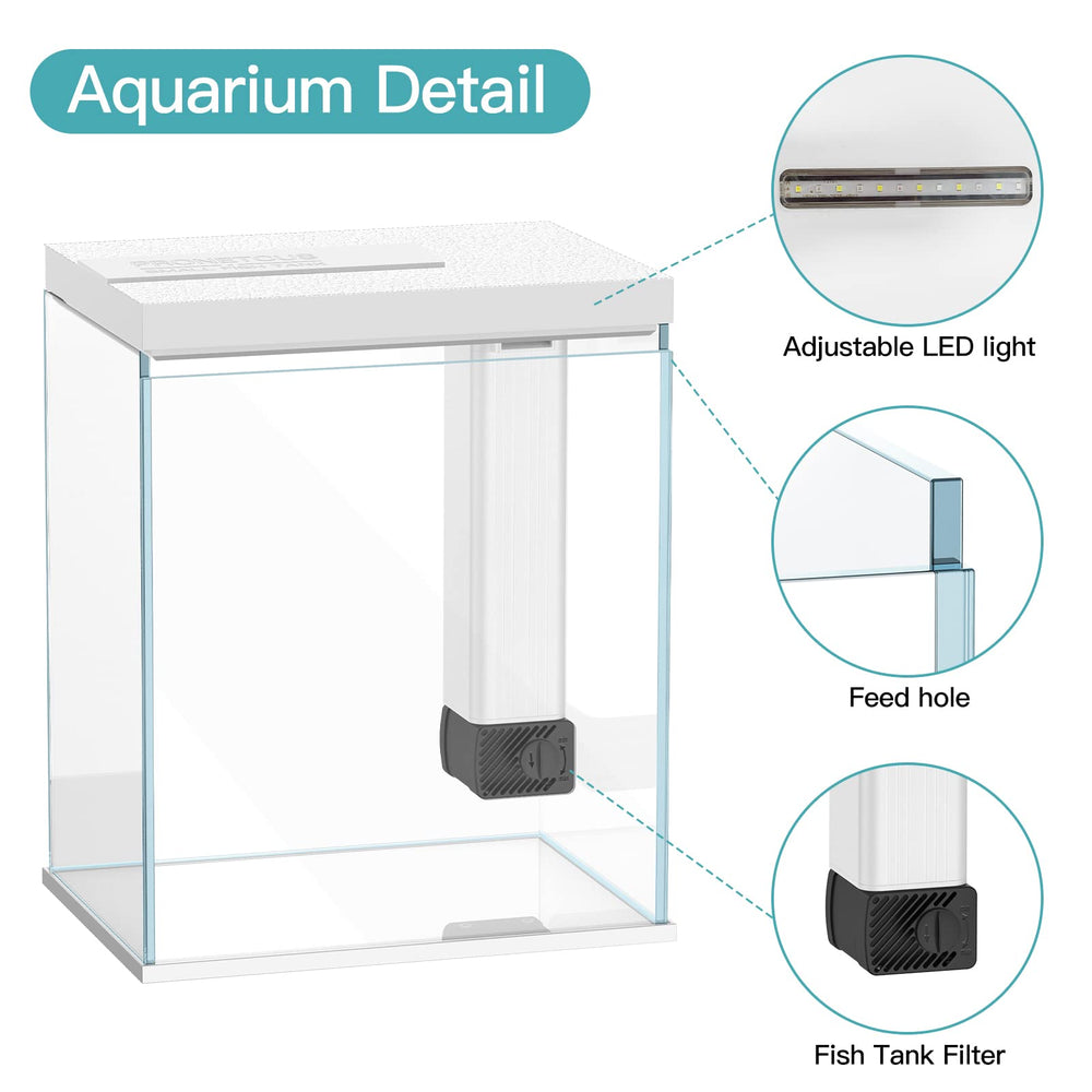 Pronetcus Betta Tank ready-starter setup emphasizing quick assembly and stress-free hobby