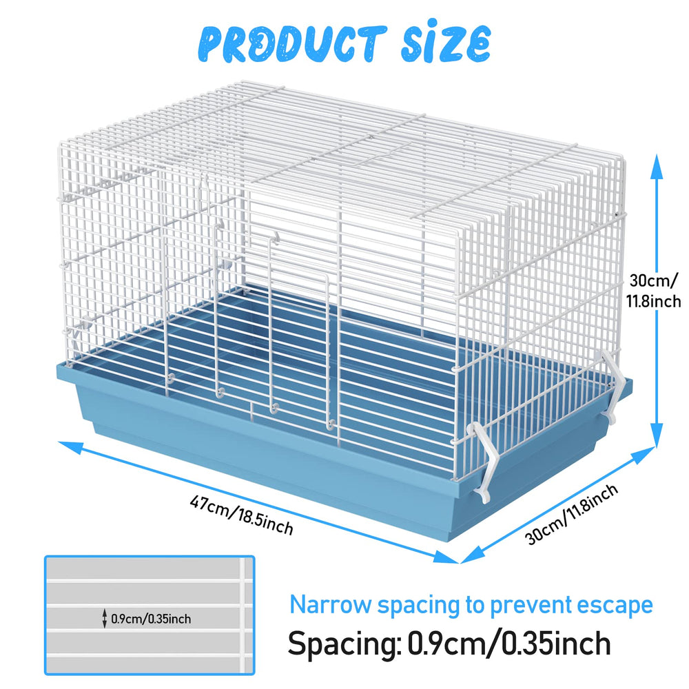 Pronetcus hamster cage easy cleaning design speeds weekly refresh