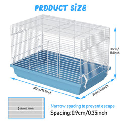 Pronetcus hamster cage easy cleaning design speeds weekly refresh
