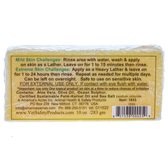 Protected Equine SOA-Itch Be Gone application on a horse helps break itch-rub cycle.
