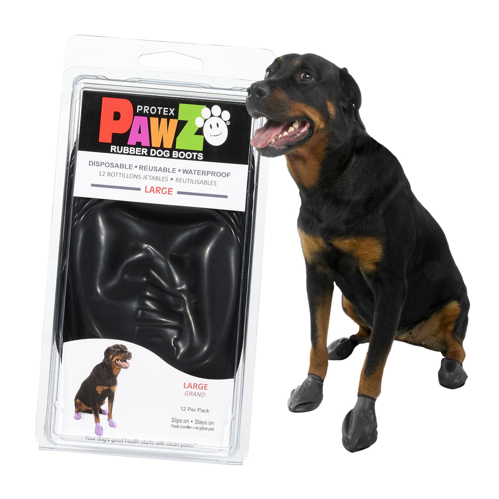 Protex PawZ large-dog-boots pack-12 ready for all-weather protection and versatile outdoor use.