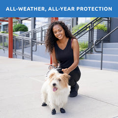 Protex PawZ pull-on design provides quick on/off for busy walks.