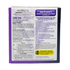 Provecta Advanced for Dogs tick flea kill highlights effective defense against common pests.