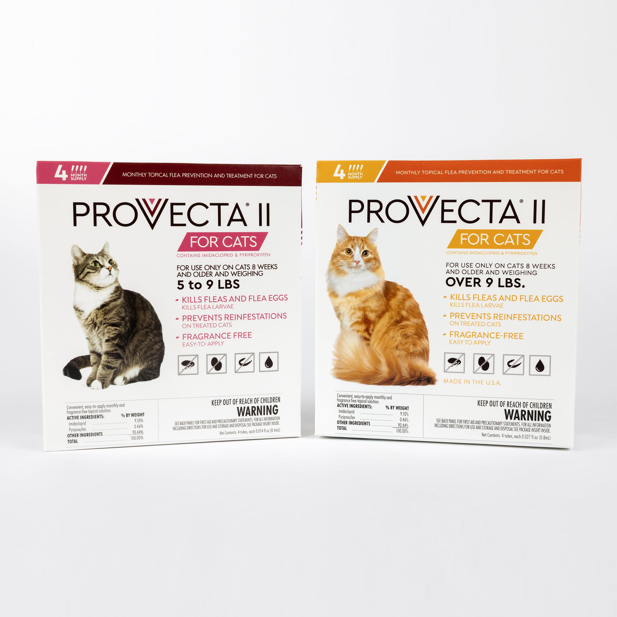 Provecta fragrance-free formula image suitable for sensitive cats.