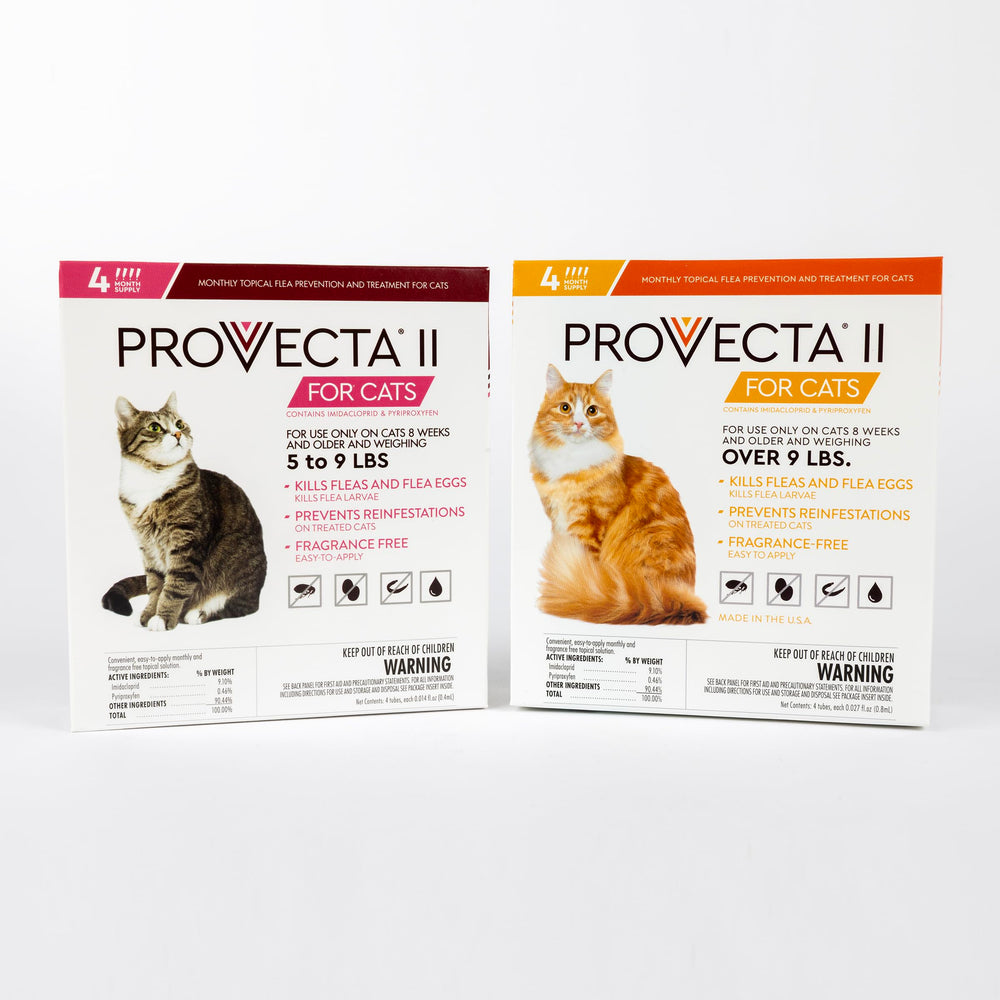 Provecta fragrance-free formula image suitable for sensitive cats.