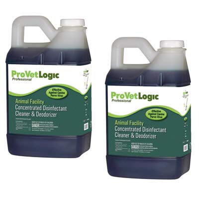 ProVetLogic kennel surface sanitization demonstrates rapid disinfection and odor management