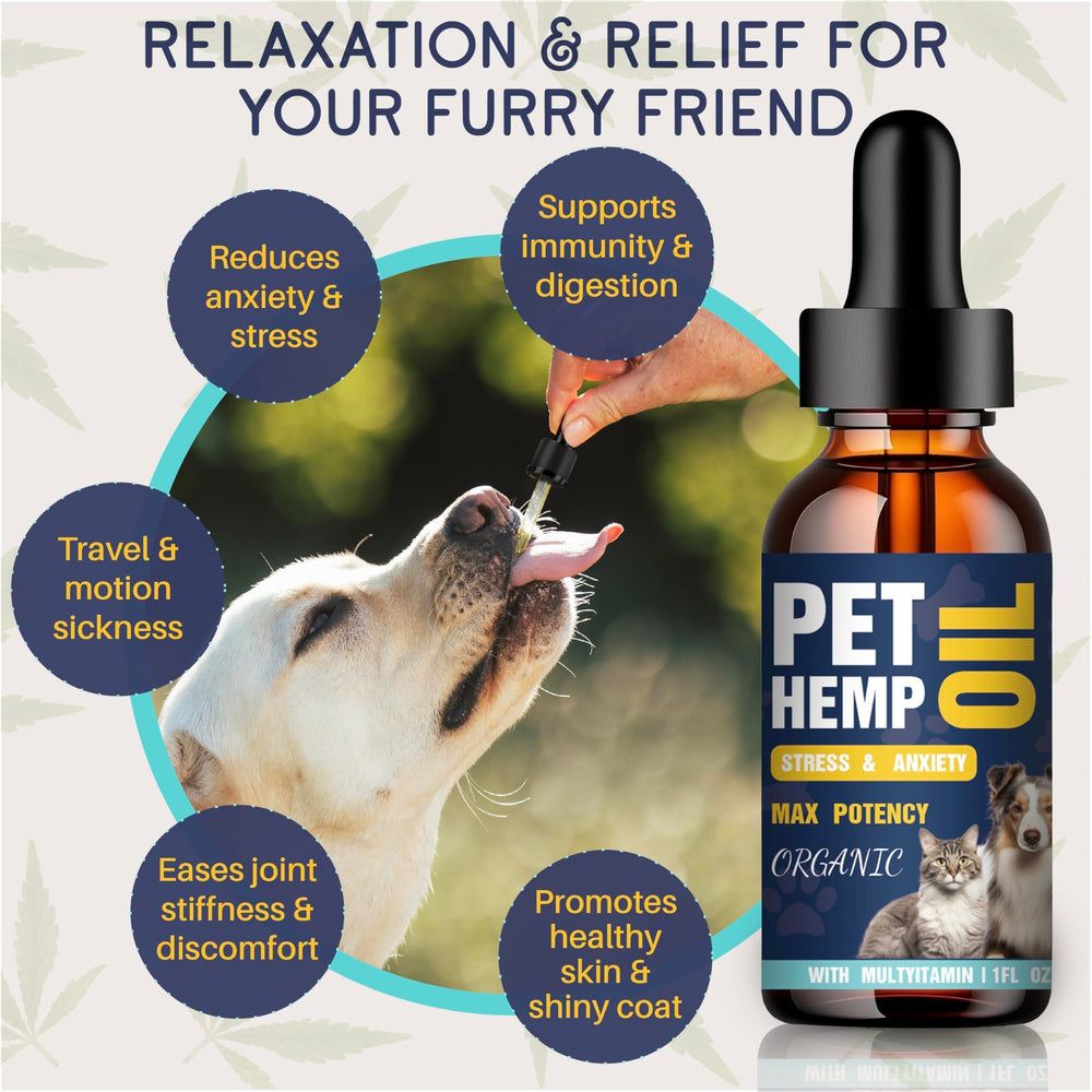 PROZIMA hemp oil drops application close-up enabling quick calming aid.