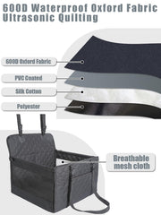 Prpeko dog seat adjustable belt secures your pet during rides
