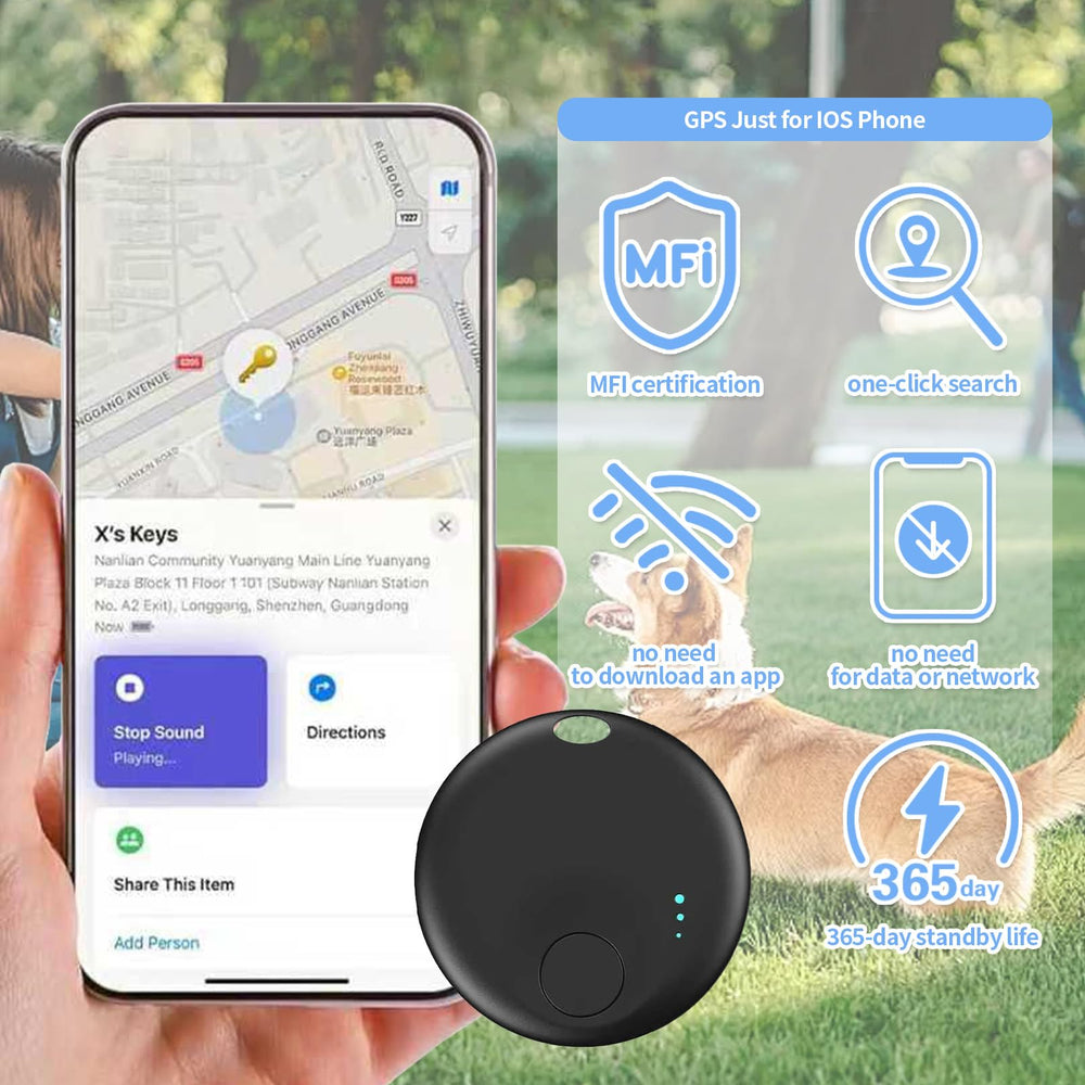 PRRPRR Air Tracker Tag GPS indicator for real-time location awareness.