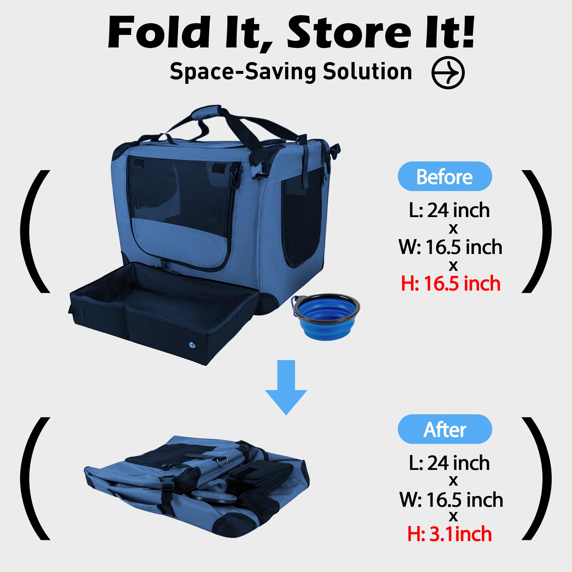 Prutapet carrier breathable mesh and removable mat provide airflow and simple cleaning.