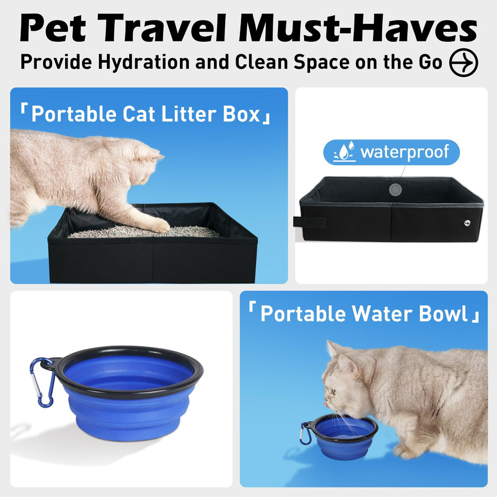 Prutapet large cat carrier features a three-step fold for easy setup.