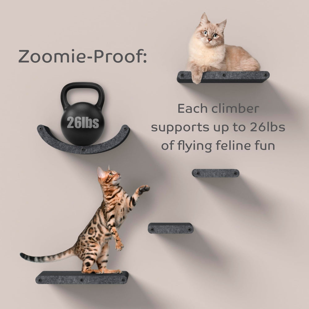 Pryde Pets weatherproof cat shelf suitable for outdoor catios or sheltered spaces.