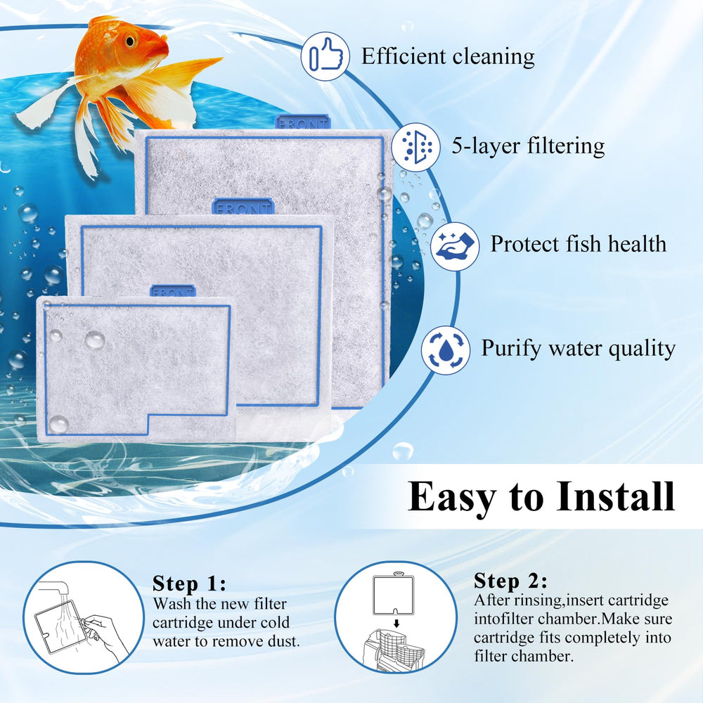 Pryitier aquarium water clarity shot highlights crystal-clear water and thriving plants.