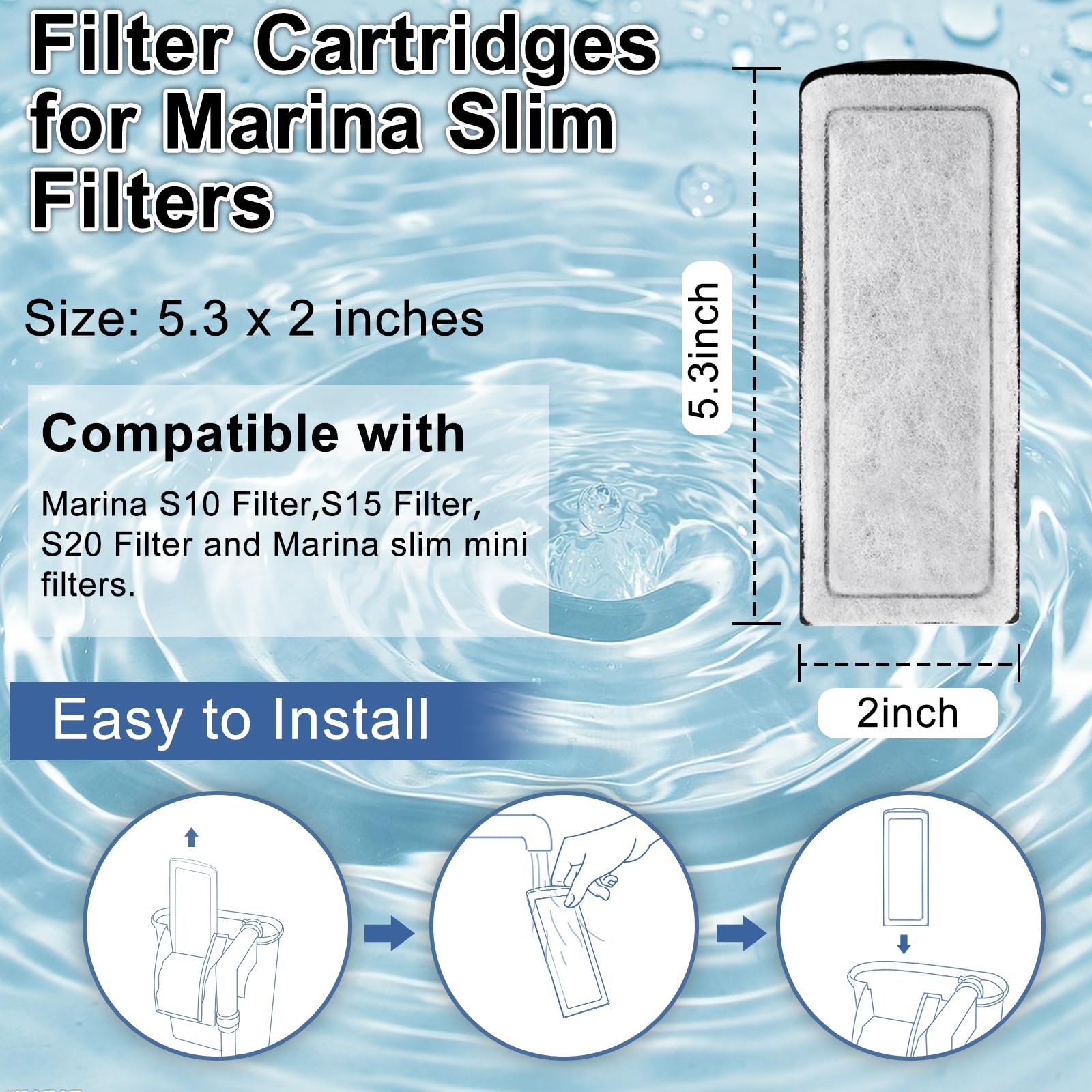 Pryitier replacement cartridge close-up reveals ceramic media and dense cotton