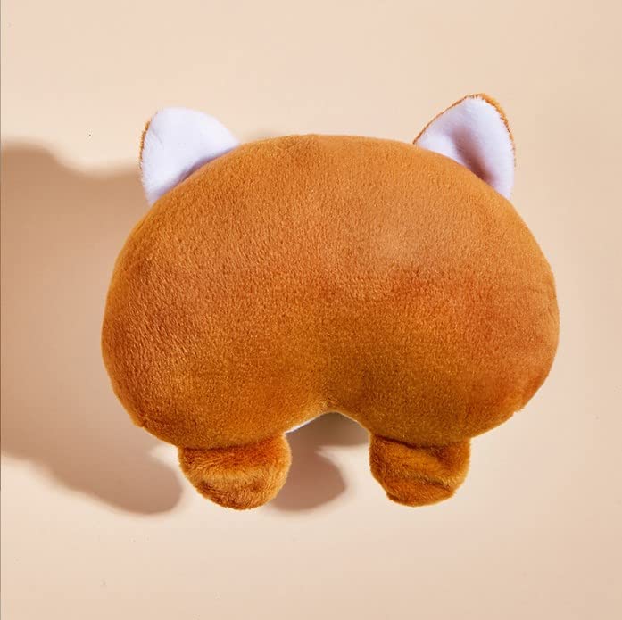 Pssopp bright-colored squeaky toy, stimulates senses and reduces boredom during sessions.