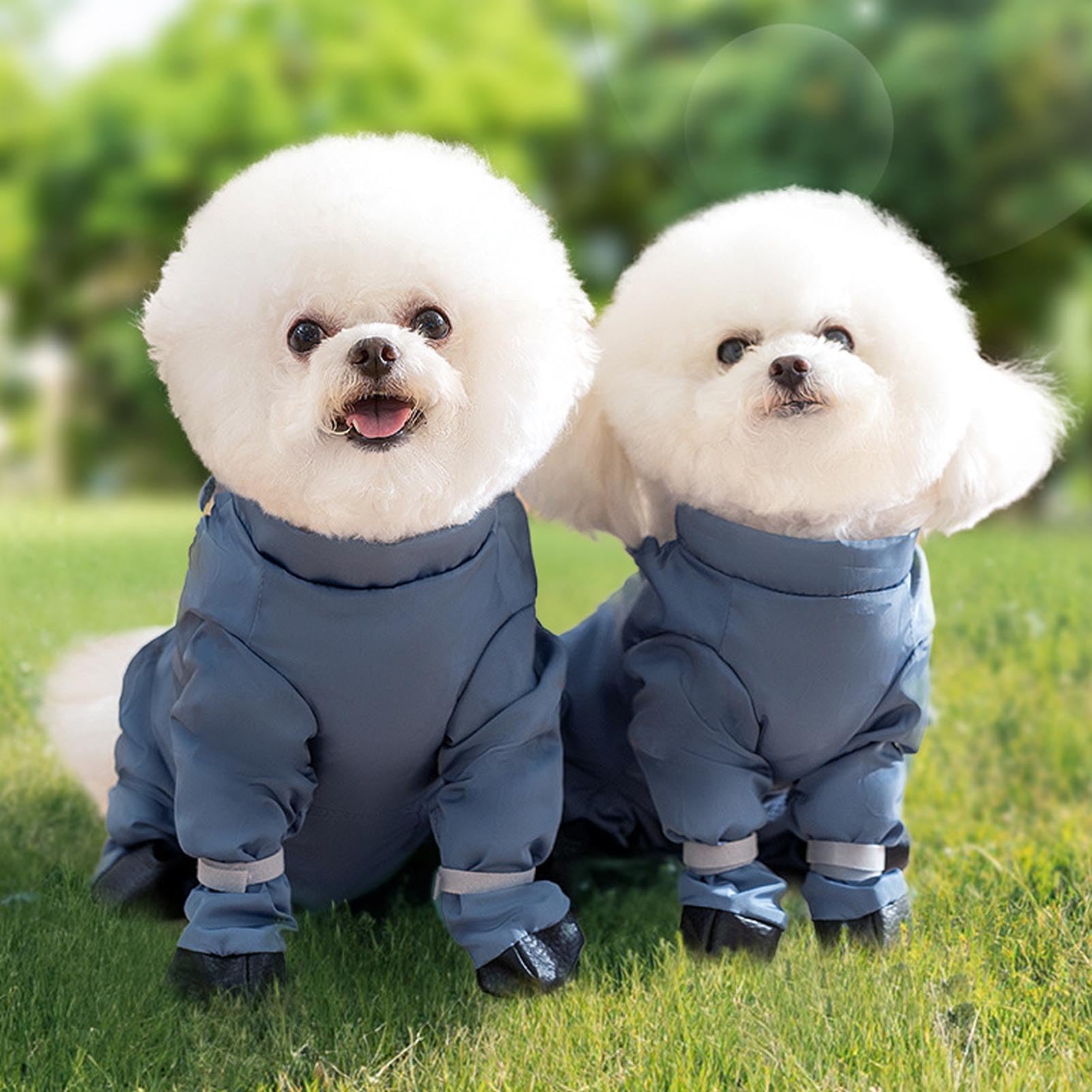 Pssopp dog boots-leggings adjustable size for secure, comfy fit across breeds