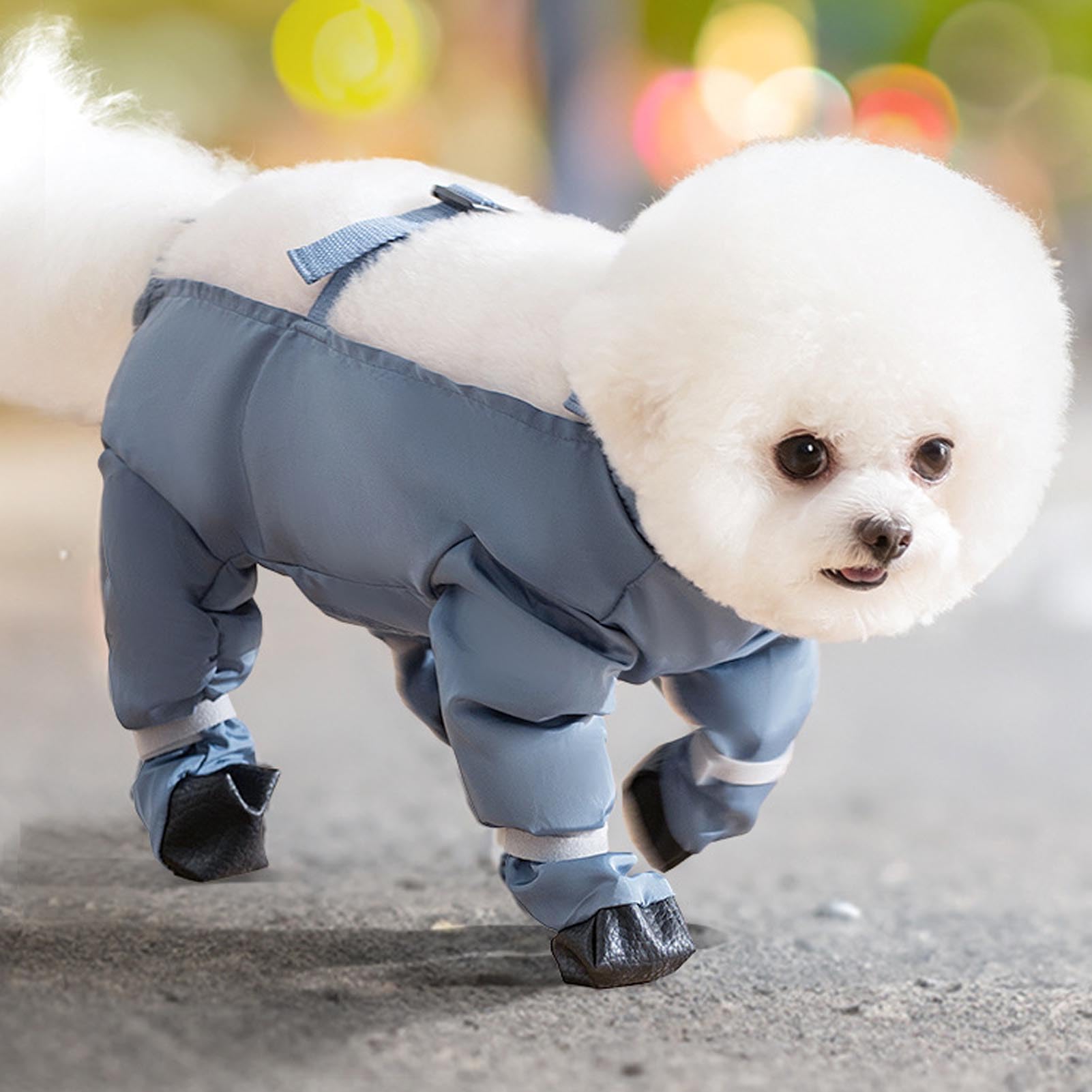 Pssopp dog boots-leggings Oxford cloth material durability for rugged outdoor use