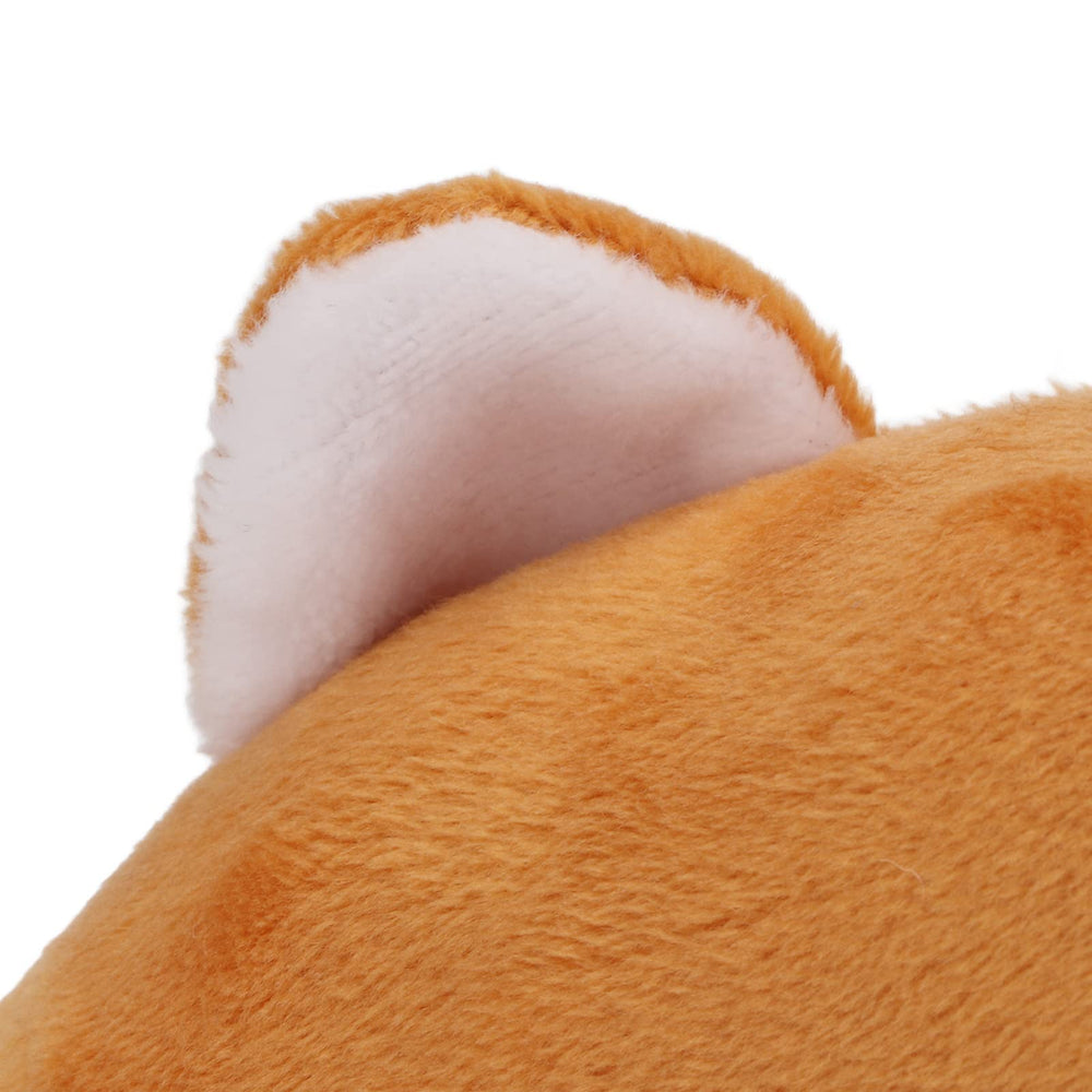 Pssopp puppy toy, safe for indoor and outdoor play with gentle plush design.