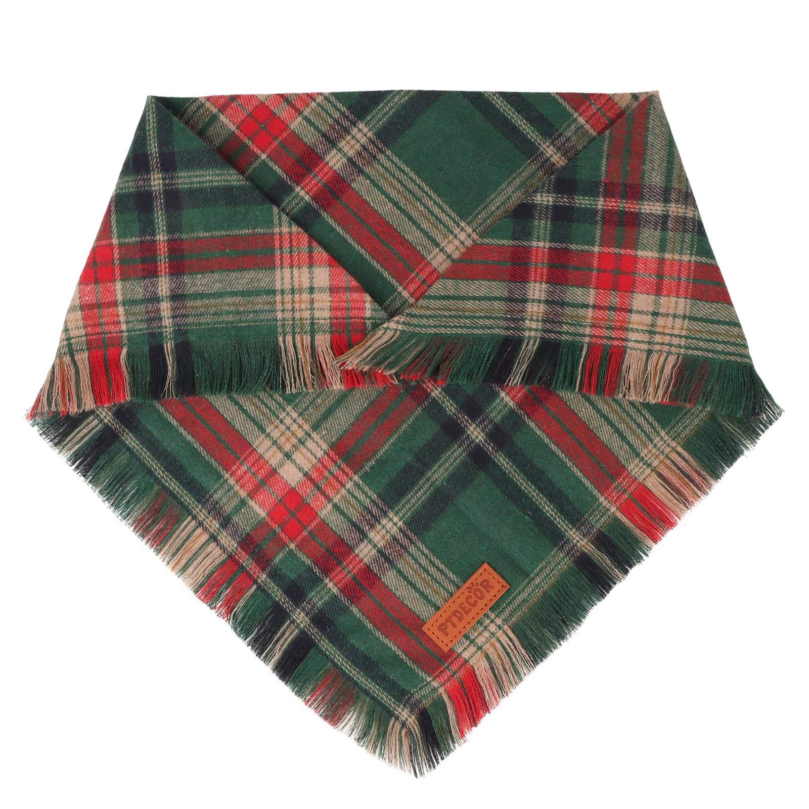 PTDECOR reversible triangle bandana reveals two looks with durability