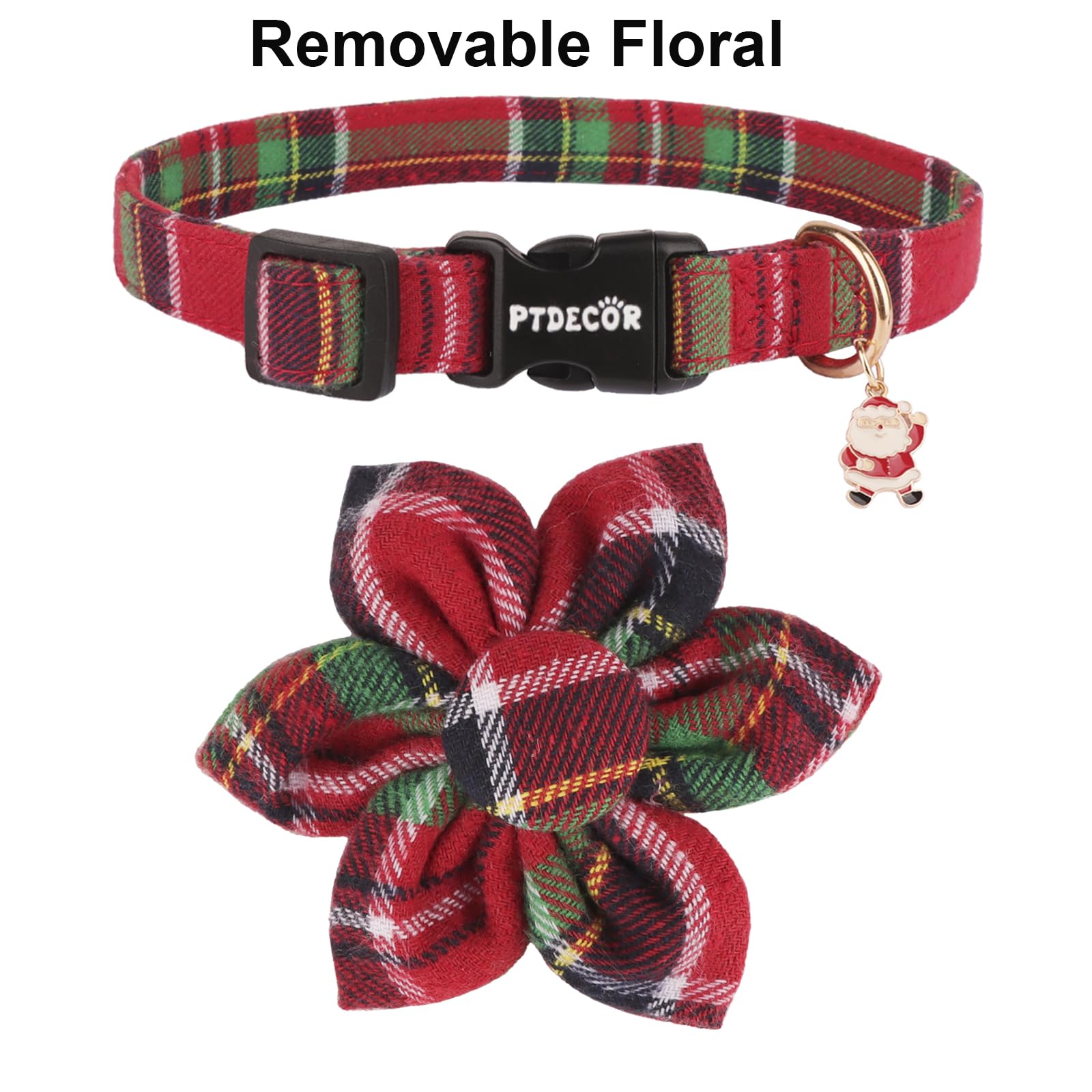 PTDECOR size chart image helps pick the right neck girth for a comfy fit.