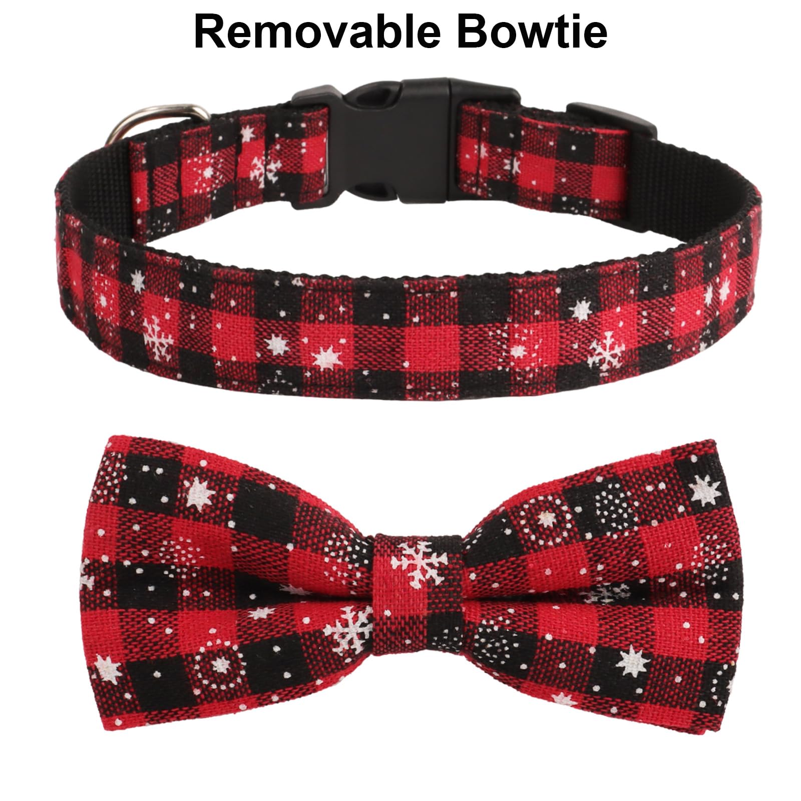 PTDECOR two-collar pack illustrates flexible sizing and seasonal wear for small dogs.