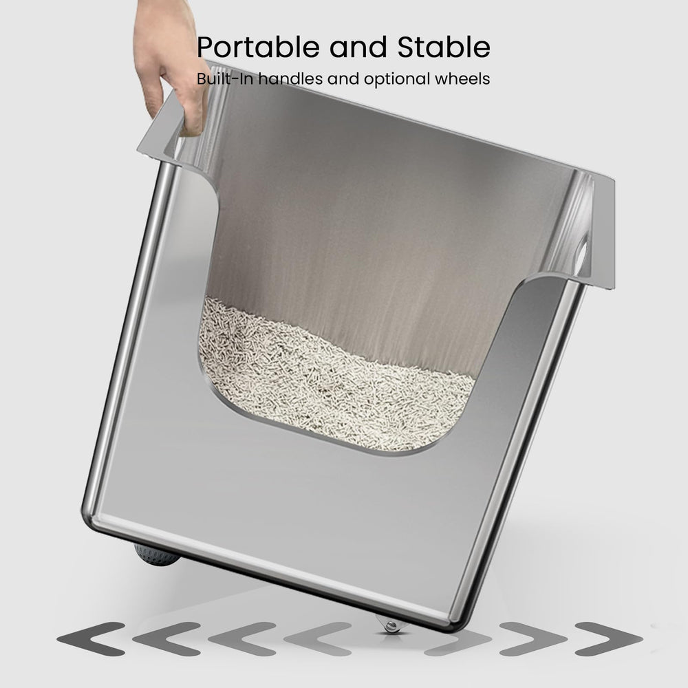 PTFFF thickened rim and rounded corners enhance durability and safe handling.