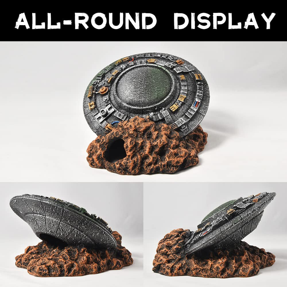 PTFJZ UFO flying saucer resin is non-toxic for freshwater and saltwater