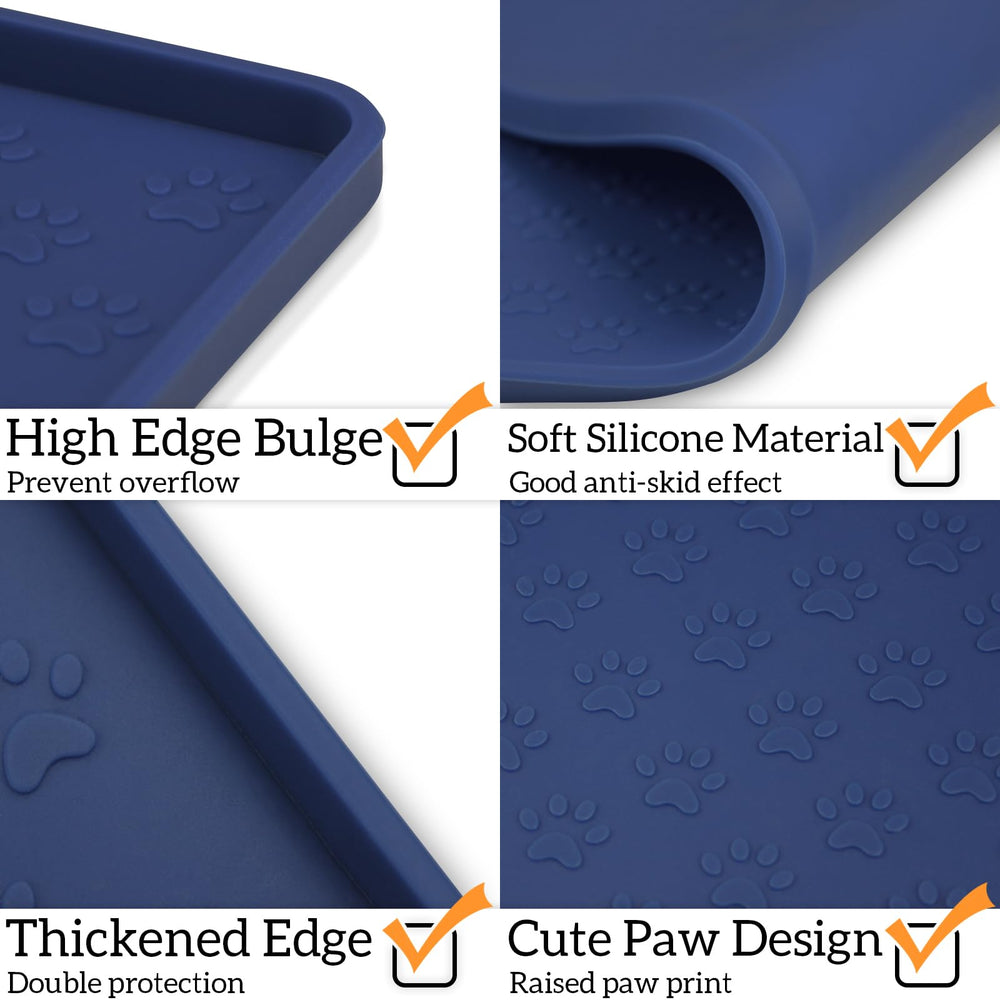 Ptlom placemat is easy-clean, saving time after messy mealtimes.