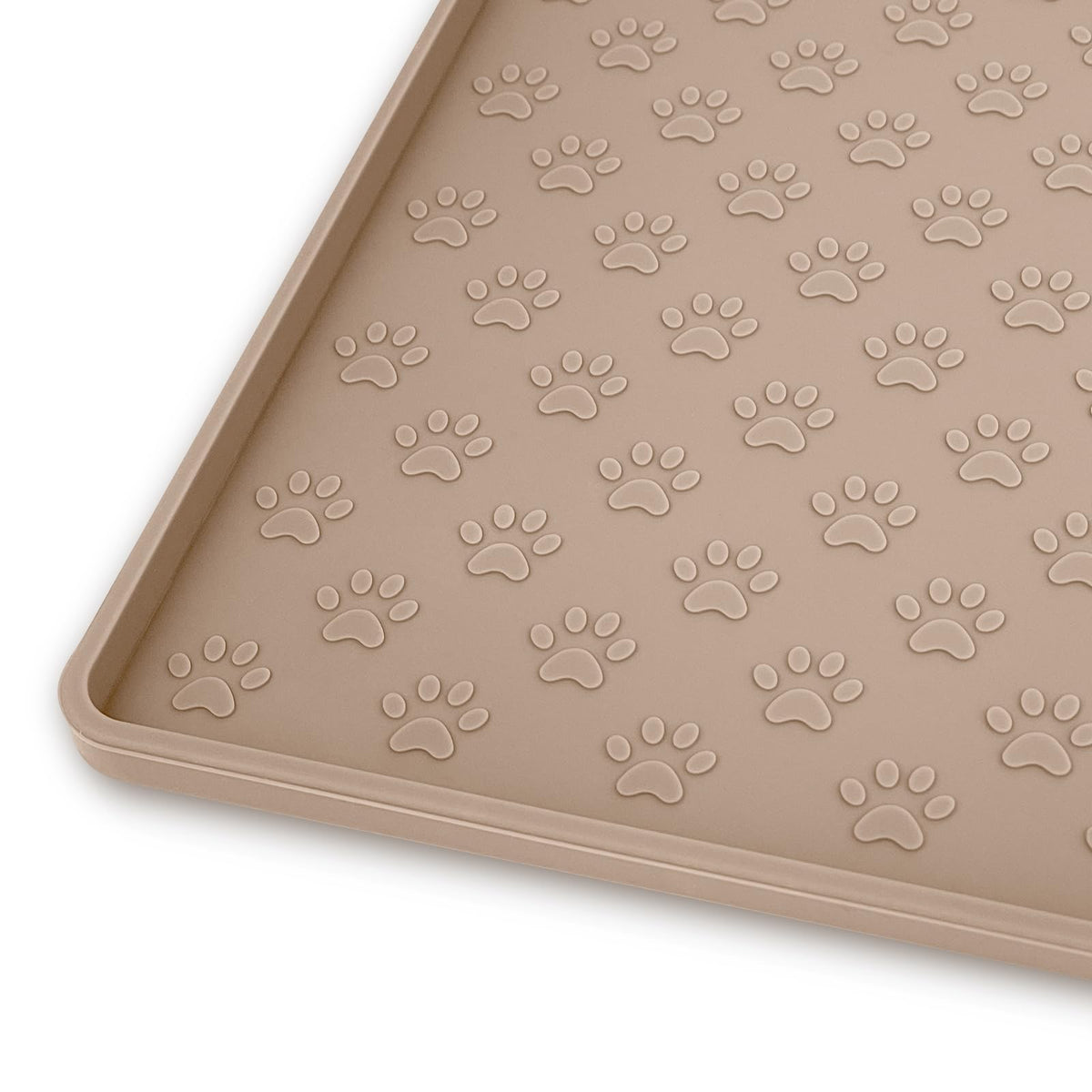 Ptlom tapete-alimentacion-silicona: mantiene limpio el área de comida de perros y gatos.