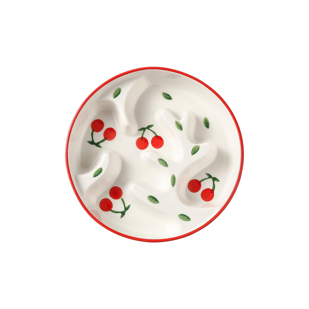 PTOBER Doodle Cherry design photo signals easy care and pleasant mealtimes