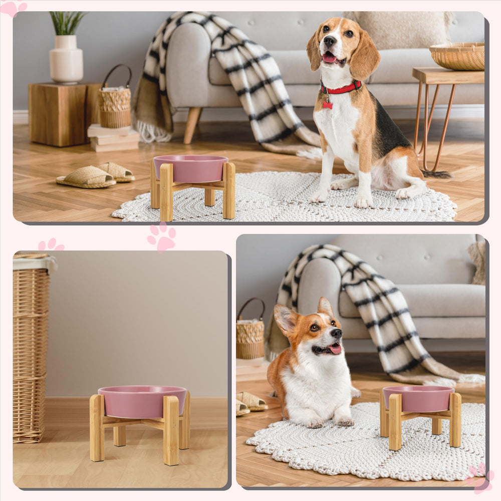 PTOBER elevated dining height for comfortable posture during meals