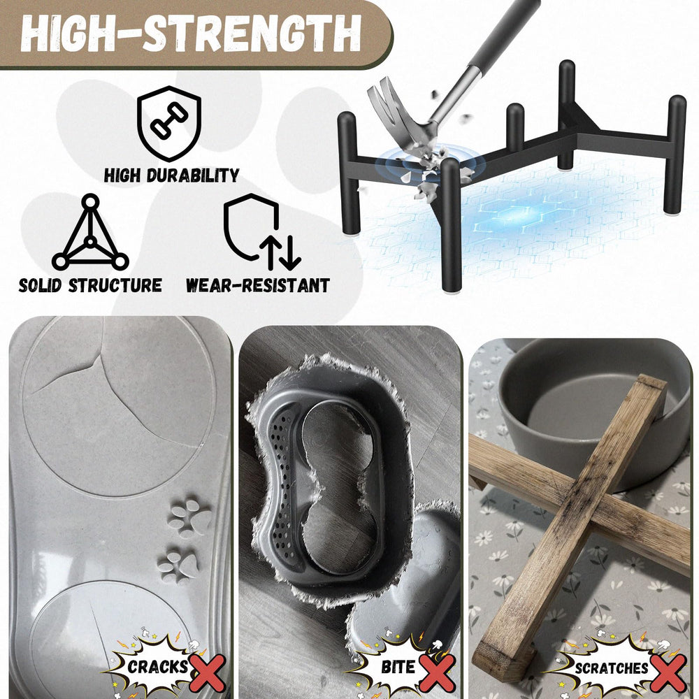 PTOBER stainless-steel-stand closeup reveals rust-proof durability.