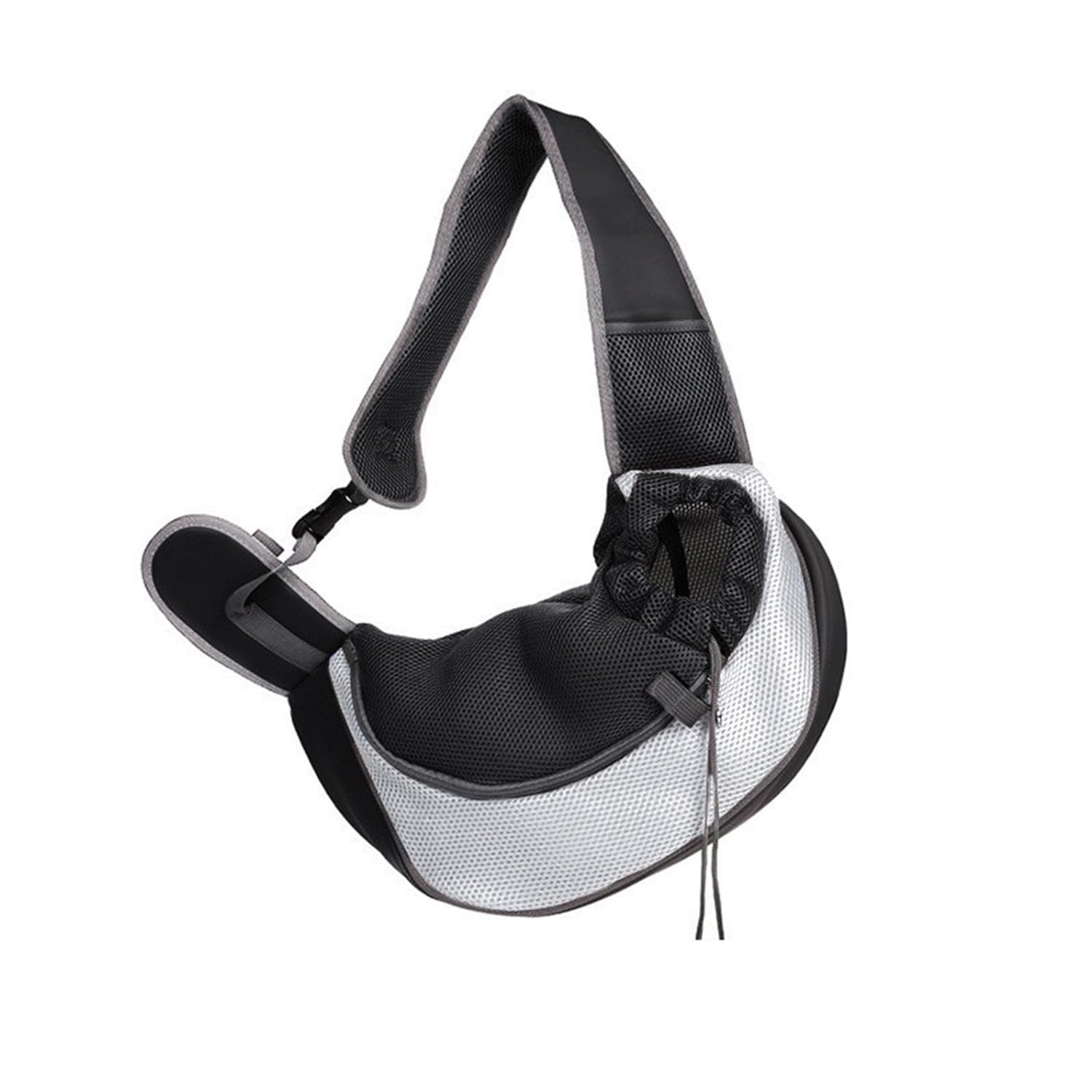 PUCEWMY dog sling carrier inside buckle close-up for safer fit.