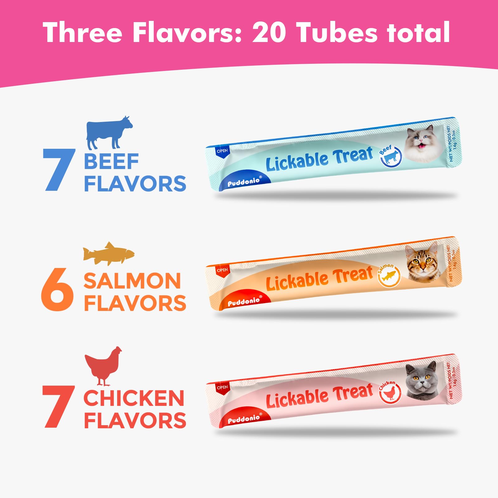 Puddonio lickable treat perfect for training rewards and positive reinforcement.