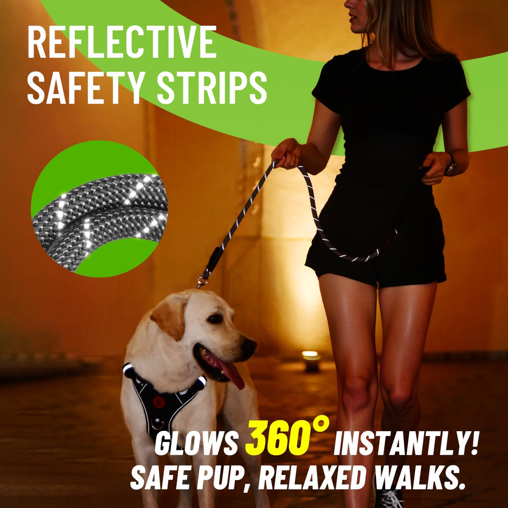 Pudiwind 360-degree swivel minimizes leash tangles during sudden turns