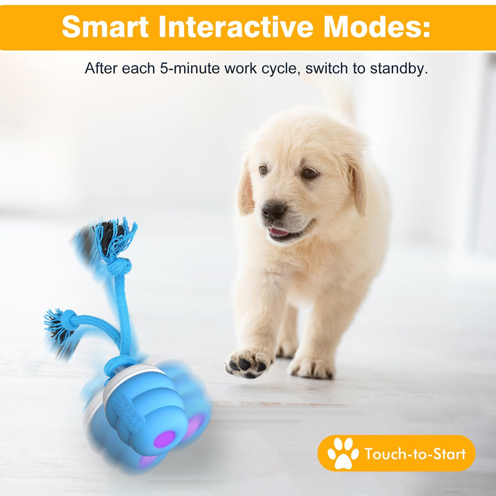 PUHOHUN indoor dog toy blue entertainment keeps pups busy at home.