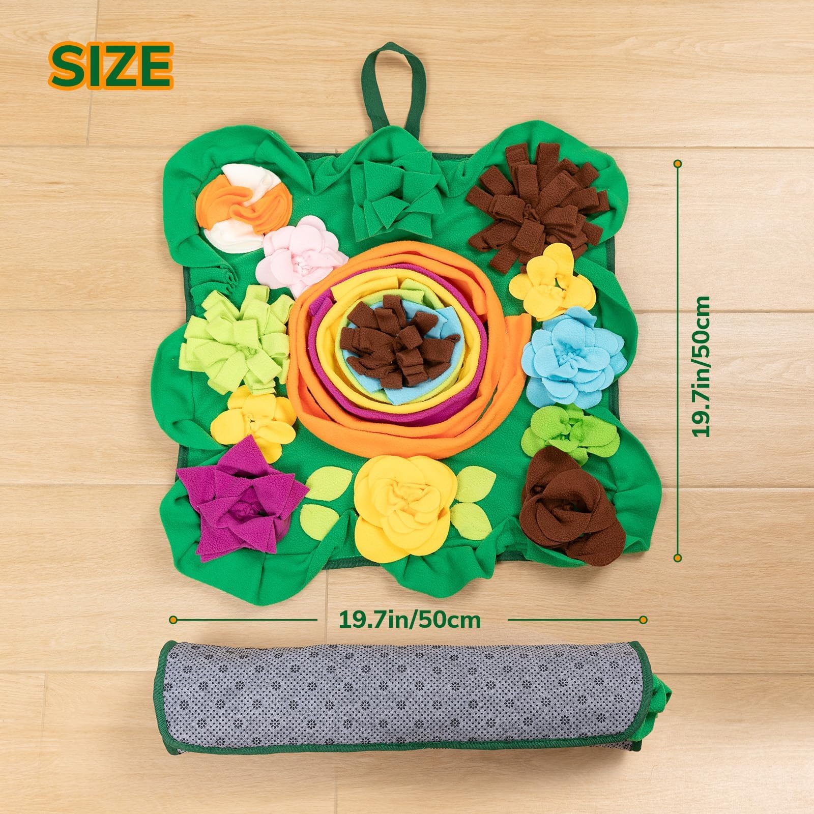 PUHOHUN Snuffle Mat gift-ready packaging ideal for puppy gifts and dog toy occasions.