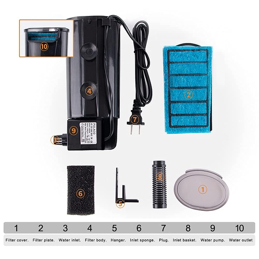 PULACO model supports low-water setups with 1.9-inch minimum line.