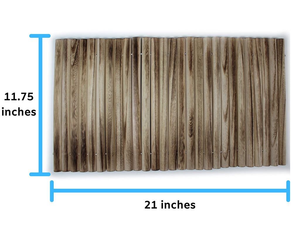 Pulse Brands Túnel de madera flexible extragrande para explorar conejos y cobayas.