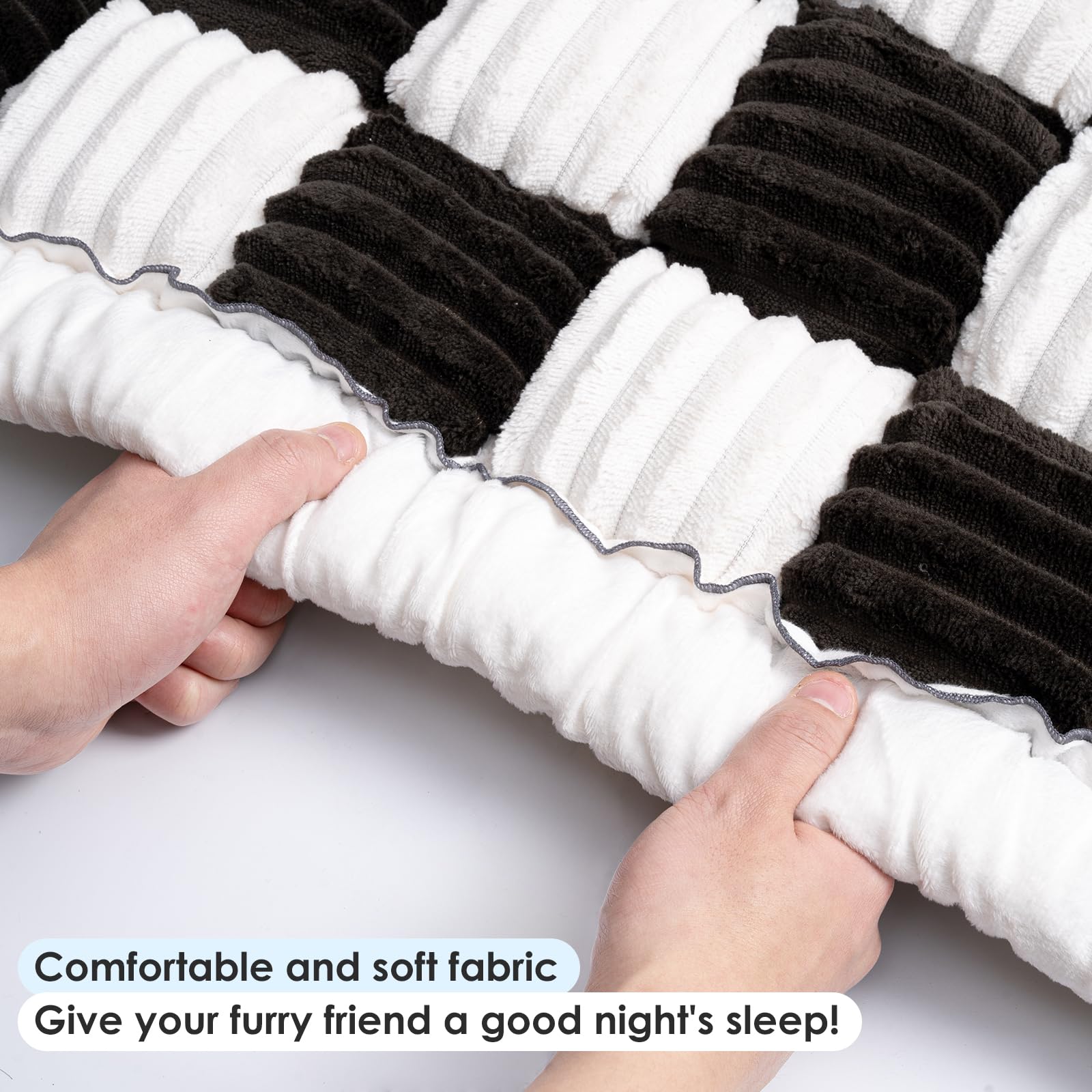 PulseFay velvet-soft protector is machine washable for easy care.