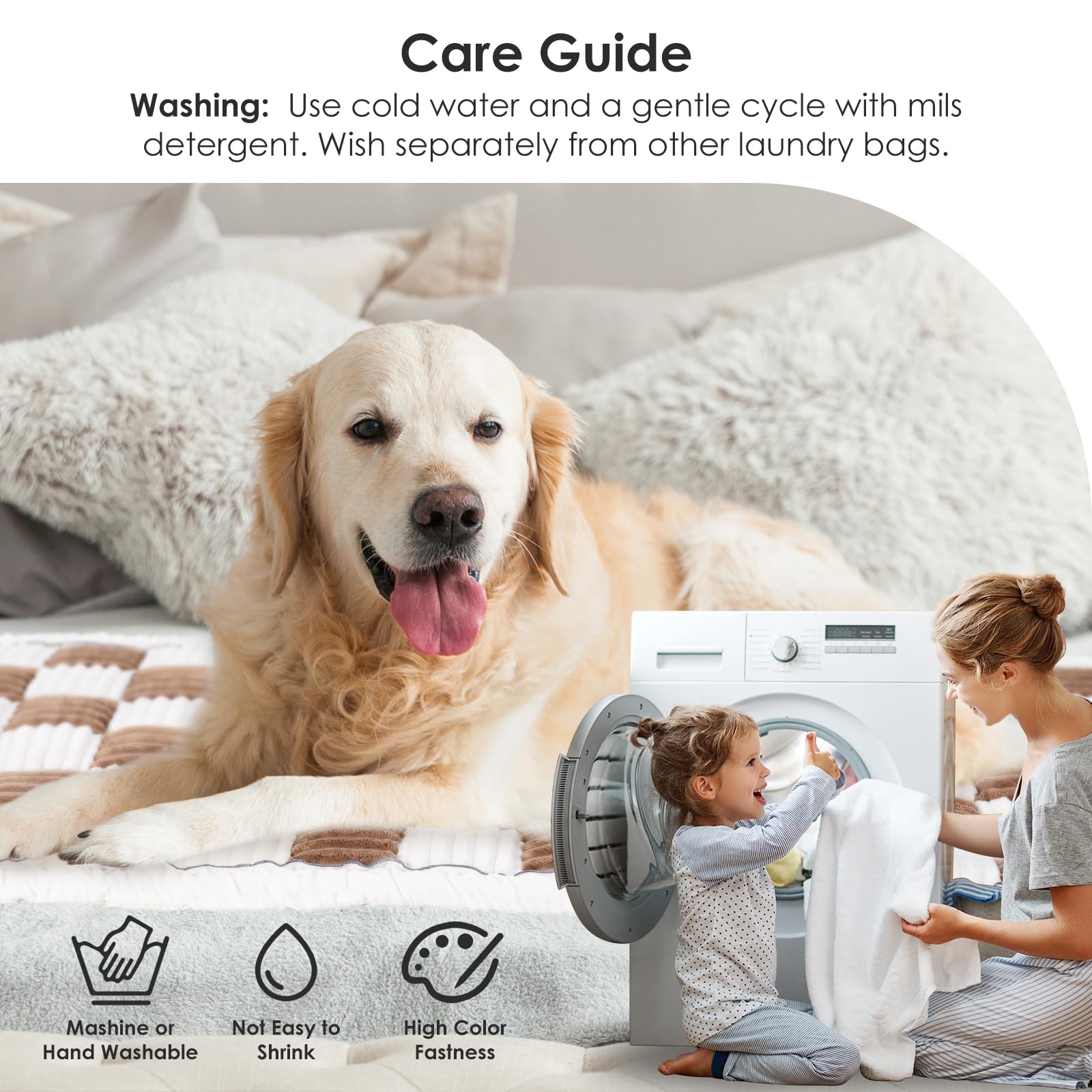 PulseFay pet couch cover application on sofa demonstrates easy installation