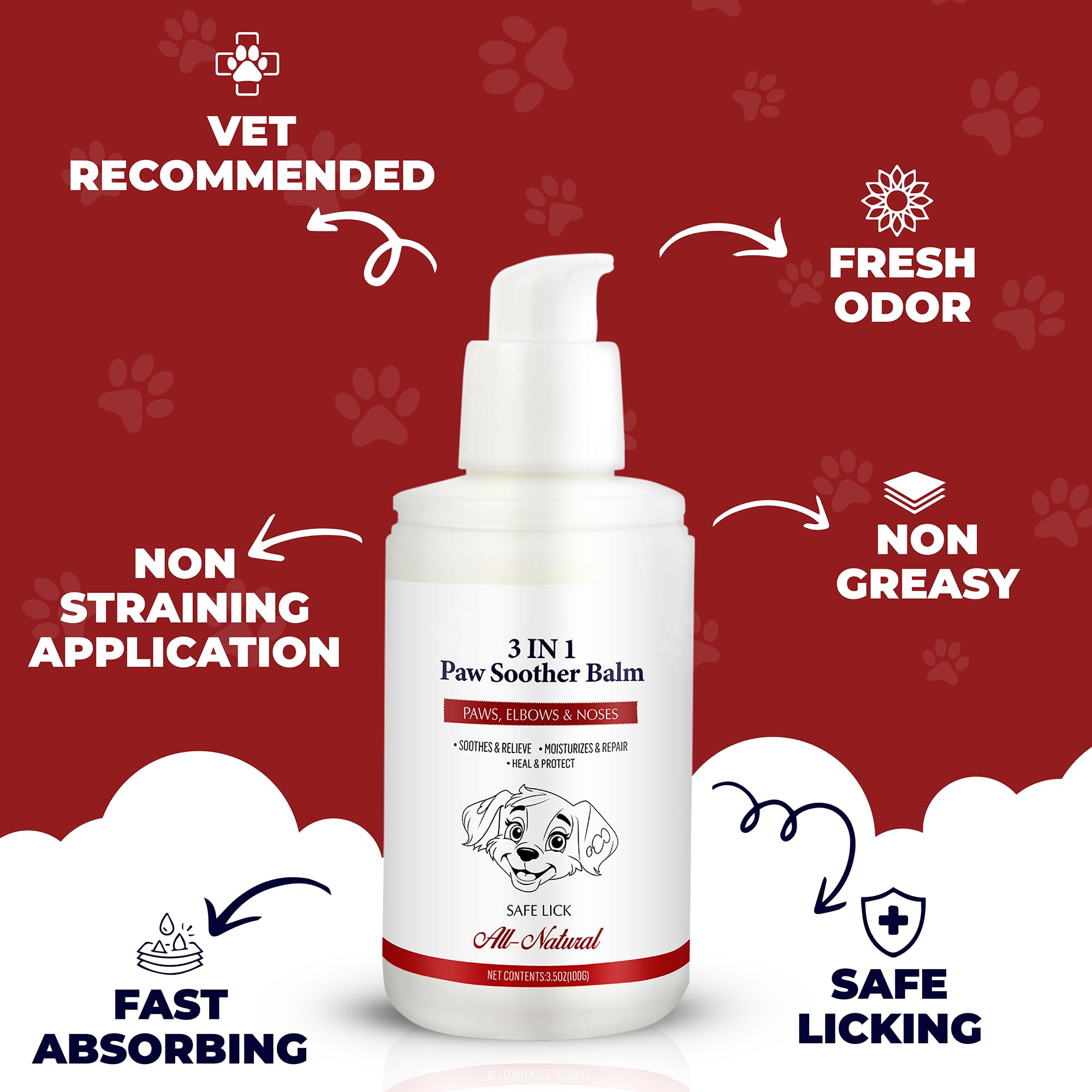 PUMBLER lick-safe formula supports safe pet licking during use.