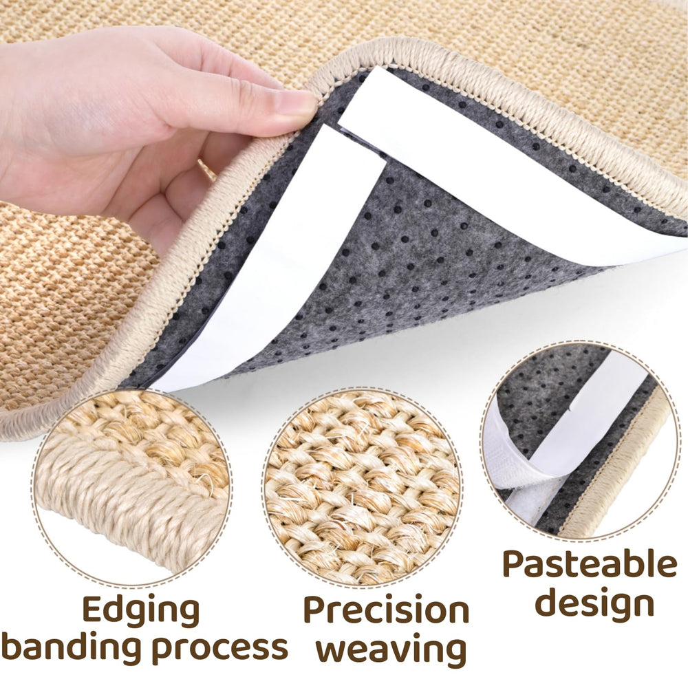 Pumtus sisal texture close-up highlighting durable scratching surface