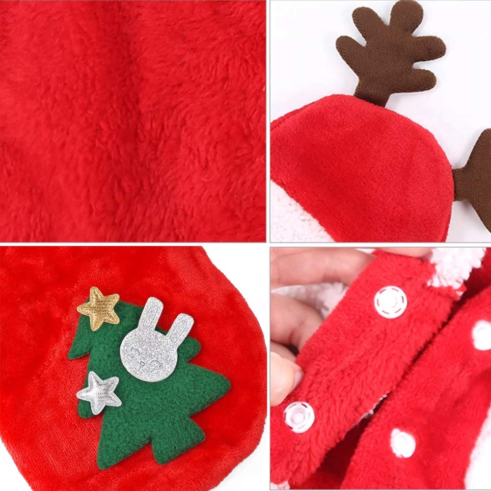Puoyis disfraz cosplay navidad para perro o gato, perfecto para eventos