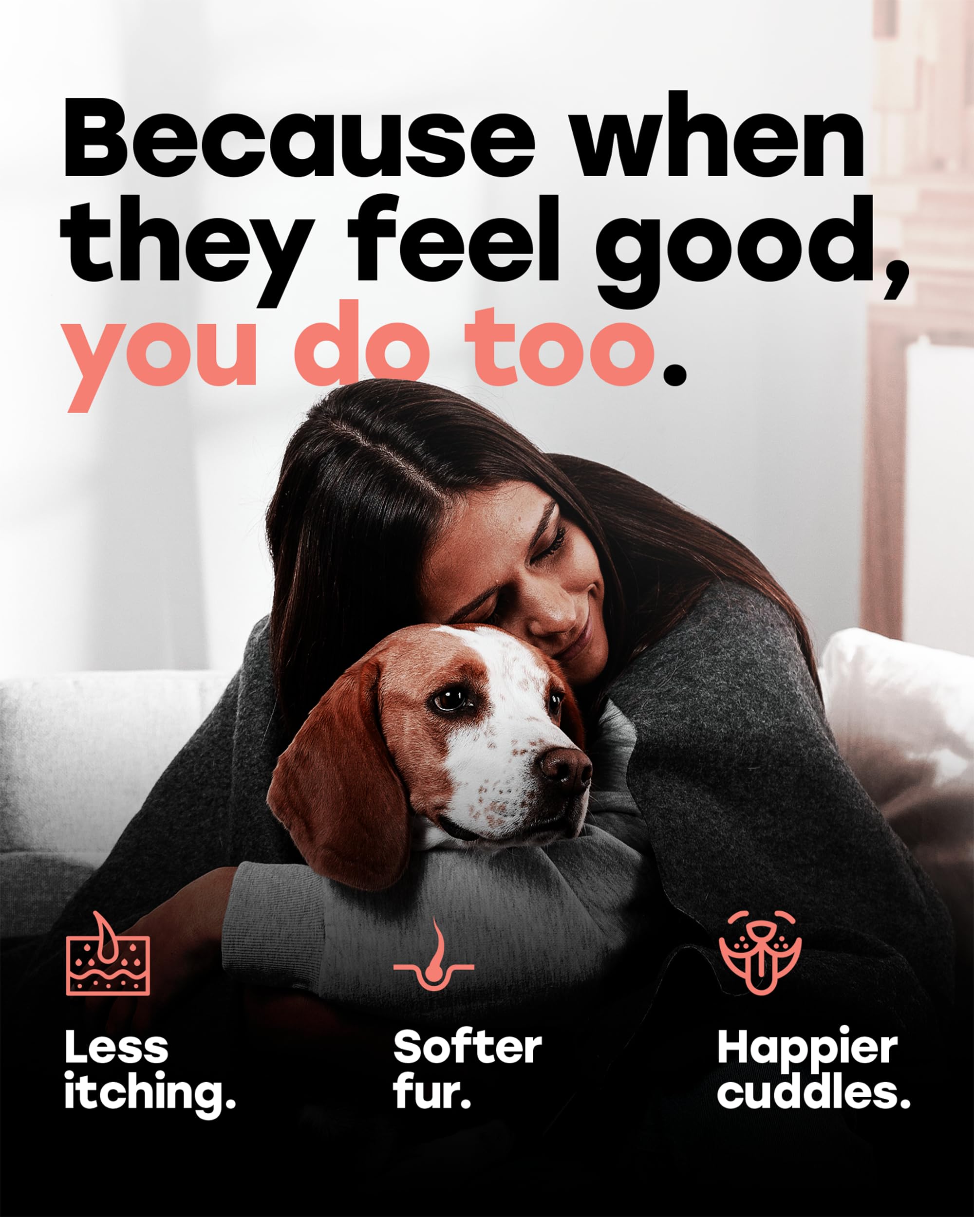 Pup Choice for-all-life-stages packaging showing puppy to senior dog suitability.