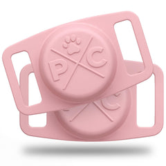 Pup Culture AirTag Collar Pack on a dog enabling reliable pet tracking.
