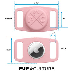 Pup Culture AirTag Collar water-resistant design for outdoor adventures.