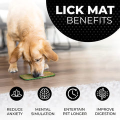 Pup Culture bite-resistant mat shown for durable use across breeds.